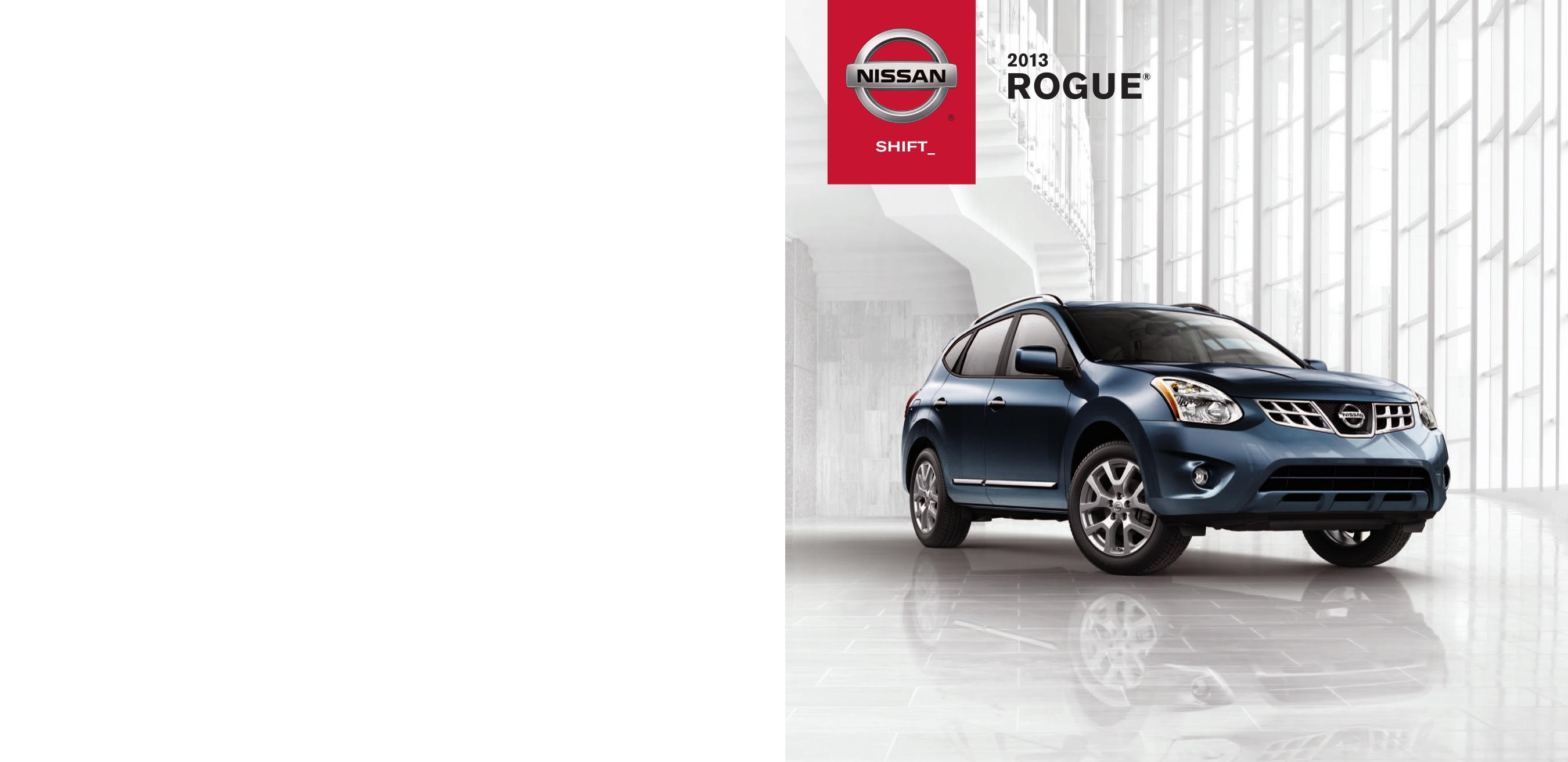 2013 Nissan Rogue Brochure